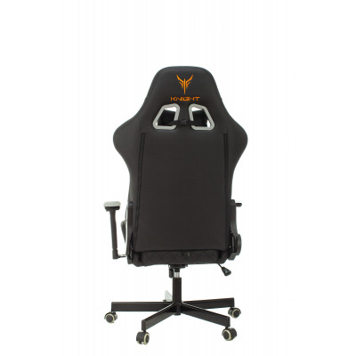 Кресло игровое Knight ARMOR черный ромбик эко.кожа с подголов. крестовина металл