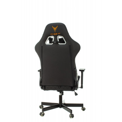 Кресло игровое Knight ARMOR черный ромбик эко.кожа с подголов. крестовина металл