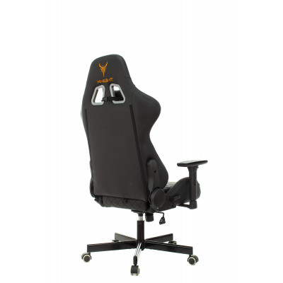 Кресло игровое Knight ARMOR черный ромбик эко.кожа с подголов. крестовина металл