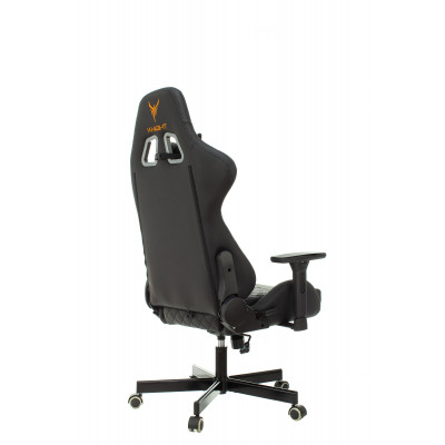 Кресло игровое Knight ARMOR черный ромбик эко.кожа с подголов. крестовина металл