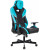Кресло игровое Knight Thunder 5X черный/голубой