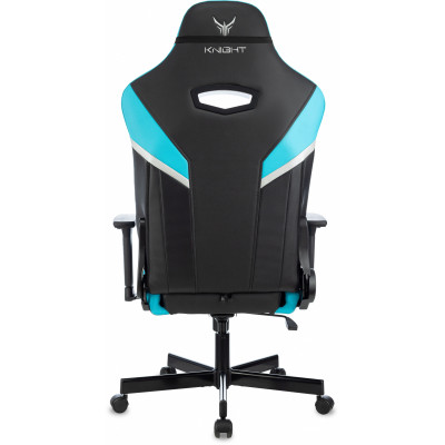 Кресло игровое Knight Thunder 5X черный/голубой