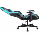 Кресло игровое Knight Thunder 5X черный/голубой