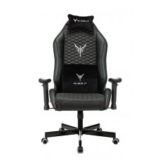 Кресло игровое Knight Neon черный соты эко.кожа с подголов. крестовина металл