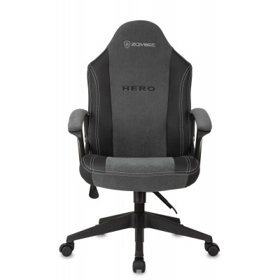 Кресло игровое Zombie Hero серый