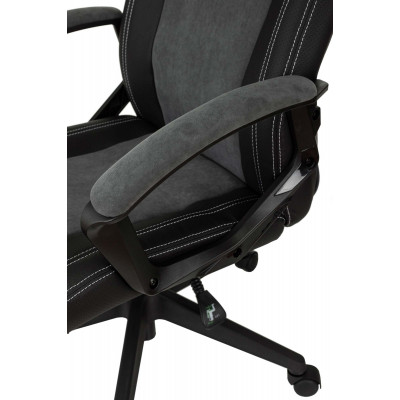 Кресло игровое Zombie Hero серый