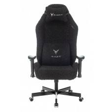 Кресло игровое Knight T1 черный экомех с подголов. крестовина металл
