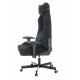 Кресло игровое Knight T1 черный экомех с подголов. крестовина металл