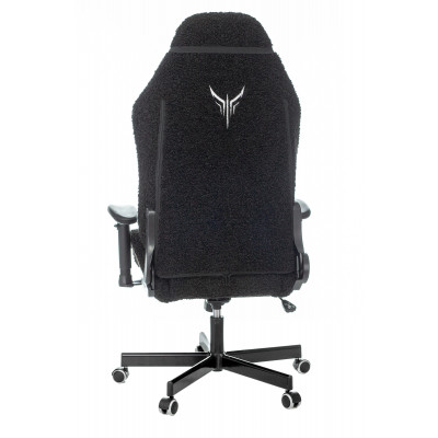 Кресло игровое Knight T1 черный экомех с подголов. крестовина металл