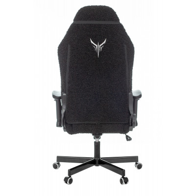 Кресло игровое Knight T1 черный экомех с подголов. крестовина металл