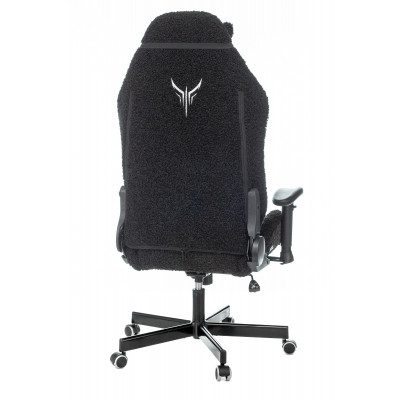 Кресло игровое Knight T1 черный экомех с подголов. крестовина металл