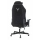 Кресло игровое Knight T1 черный экомех с подголов. крестовина металл