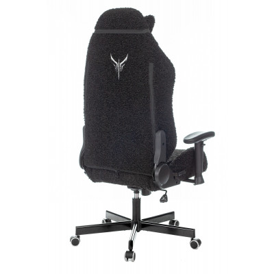 Кресло игровое Knight T1 черный экомех с подголов. крестовина металл