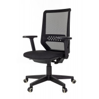 Кресло Бюрократ MC-611N черный TW-01 Neo Black