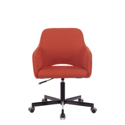 Кресло Бюрократ CH-380M теплый кирпич 38-409 на колес. металл