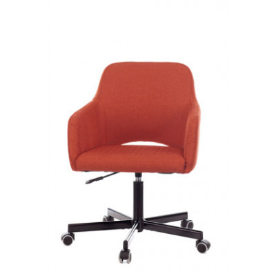 Кресло Бюрократ CH-380M теплый кирпич 38-409 на колес. металл