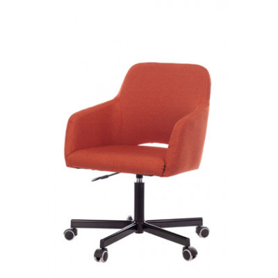 Кресло Бюрократ CH-380M теплый кирпич 38-409 на колес. металл