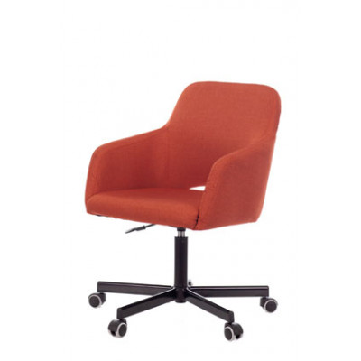 Кресло Бюрократ CH-380M теплый кирпич 38-409 на колес. металл