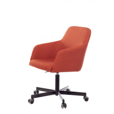 Кресло Бюрократ CH-380M теплый кирпич 38-409 на колес. металл