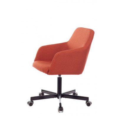 Кресло Бюрократ CH-380M теплый кирпич 38-409 на колес. металл