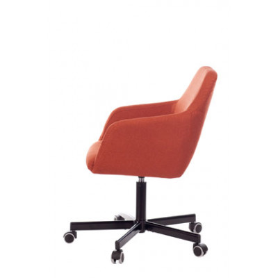 Кресло Бюрократ CH-380M теплый кирпич 38-409 на колес. металл