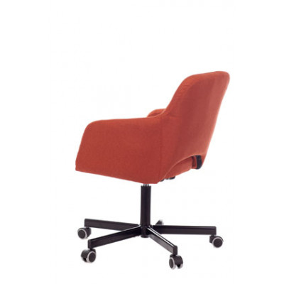 Кресло Бюрократ CH-380M теплый кирпич 38-409 на колес. металл