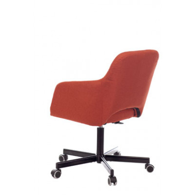 Кресло Бюрократ CH-380M теплый кирпич 38-409 на колес. металл