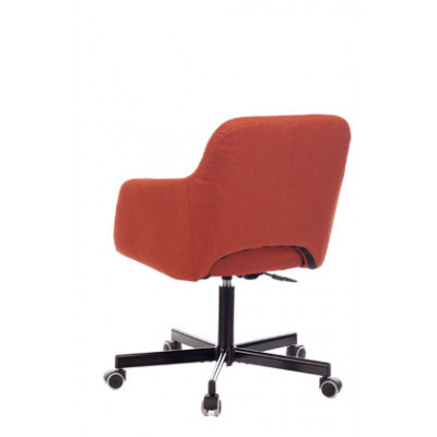 Кресло Бюрократ CH-380M теплый кирпич 38-409 на колес. металл