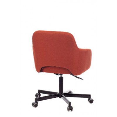 Кресло Бюрократ CH-380M теплый кирпич 38-409 на колес. металл