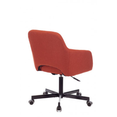 Кресло Бюрократ CH-380M теплый кирпич 38-409 на колес. металл