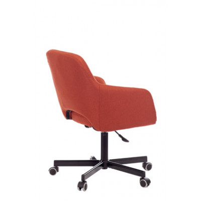 Кресло Бюрократ CH-380M теплый кирпич 38-409 на колес. металл