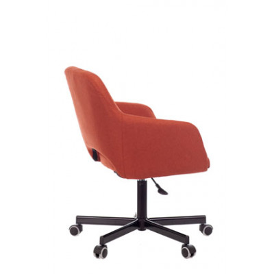 Кресло Бюрократ CH-380M теплый кирпич 38-409 на колес. металл