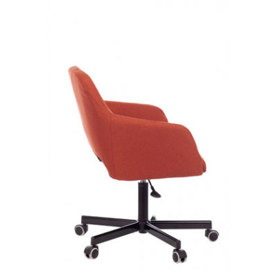 Кресло Бюрократ CH-380M теплый кирпич 38-409 на колес. металл