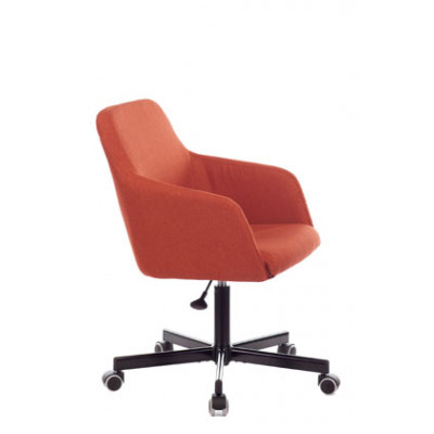 Кресло Бюрократ CH-380M теплый кирпич 38-409 на колес. металл