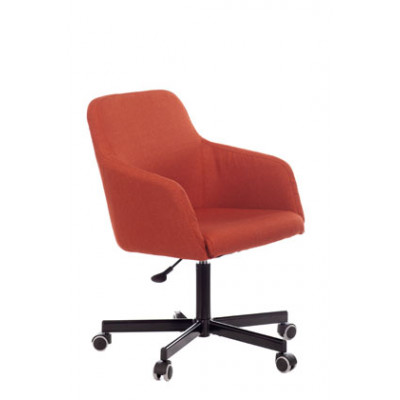 Кресло Бюрократ CH-380M теплый кирпич 38-409 на колес. металл