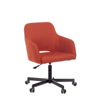 Кресло Бюрократ CH-380M теплый кирпич 38-409 на колес. металл