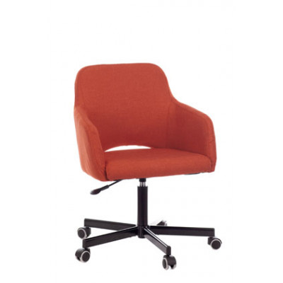 Кресло Бюрократ CH-380M теплый кирпич 38-409 на колес. металл