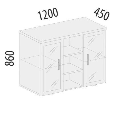 Тумба многофункциональная 21.07 Венге