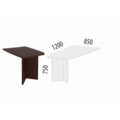 Приставка Цезарь 21.04, Дуб Венге