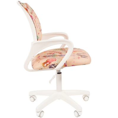Кресло CHAIRMAN KIDS 103 LT WHITE, Ткань велюр, цвет Рисунок