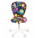 Кресло CHAIRMAN KIDS 105 WHITE, Ткань, цвет Рисунок