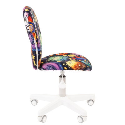 Кресло CHAIRMAN KIDS 105 WHITE, Ткань, цвет Рисунок