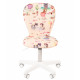 Кресло CHAIRMAN KIDS 105 WHITE, Ткань, цвет Рисунок