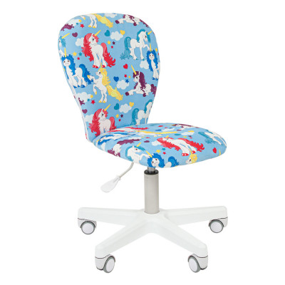 Кресло CHAIRMAN KIDS 105 WHITE, Ткань, цвет Рисунок
