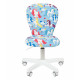 Кресло CHAIRMAN KIDS 105 WHITE, Ткань, цвет Рисунок