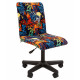 Кресло Детское CHAIRMAN KIDS 109, Ткань велюр, цвет Рисунок Crazy