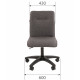 Кресло Для оператора CHAIRMAN 025, Ткань рогожка, цвет Темно-серый