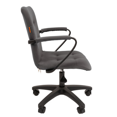 Кресло Для оператора CHAIRMAN 030, Ткань велюр, цвет Темно-серый