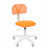 Кресло CHAIRMAN 250 white Сетчатый акрил/Ткань, цвет Оранжевый