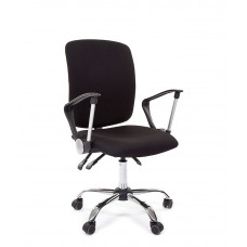 Кресло CHAIRMAN 9801 хром Ткань, цвет Черный